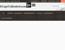 Tablet Screenshot of ecapsunlimited.com